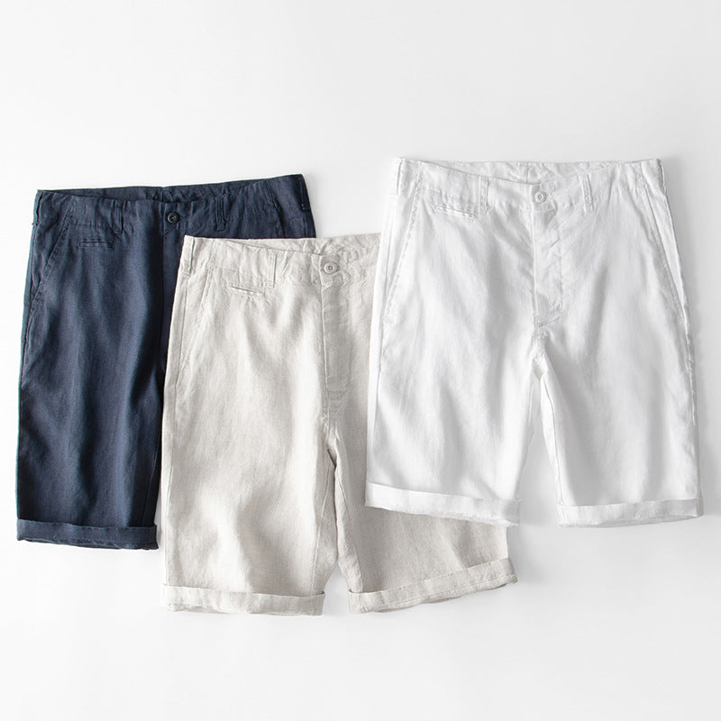 MARCELLO LINEN SHORTS
