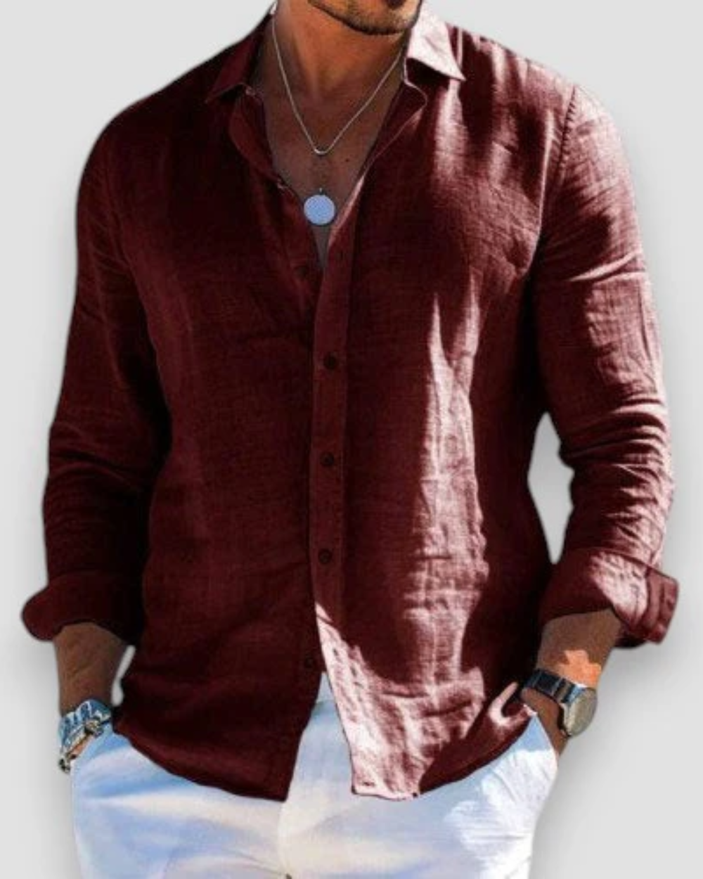 ACHMAD LINEN SHIRT