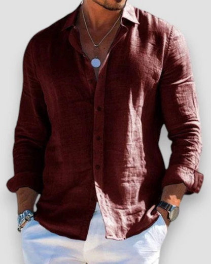 ACHMAD LINEN SHIRT