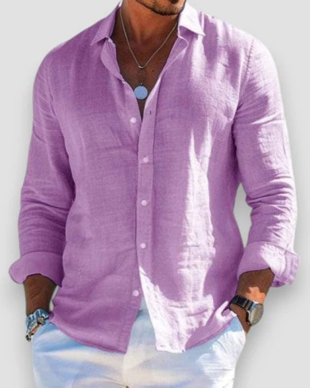 ACHMAD LINEN SHIRT