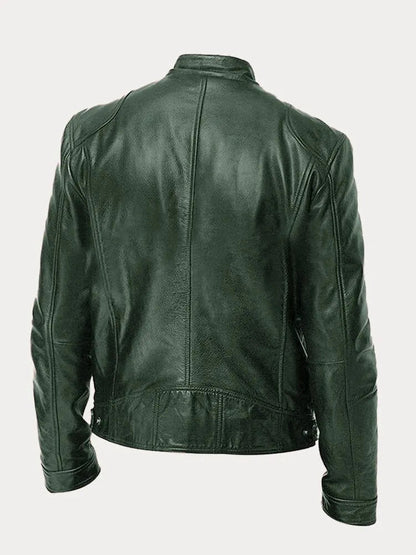 COLE SEASONAL LEATHER JACKET