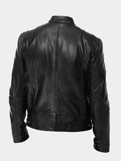 COLE SEASONAL LEATHER JACKET