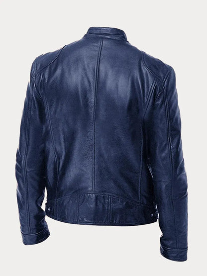 COLE SEASONAL LEATHER JACKET