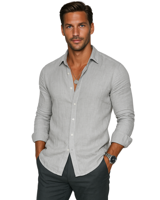 ACHMAD LINEN SHIRT