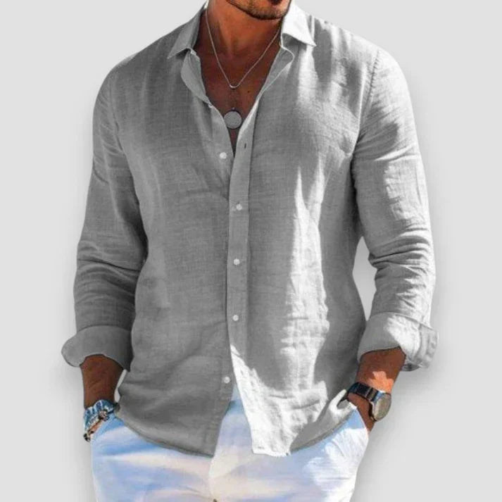 ACHMAD LINEN SHIRT