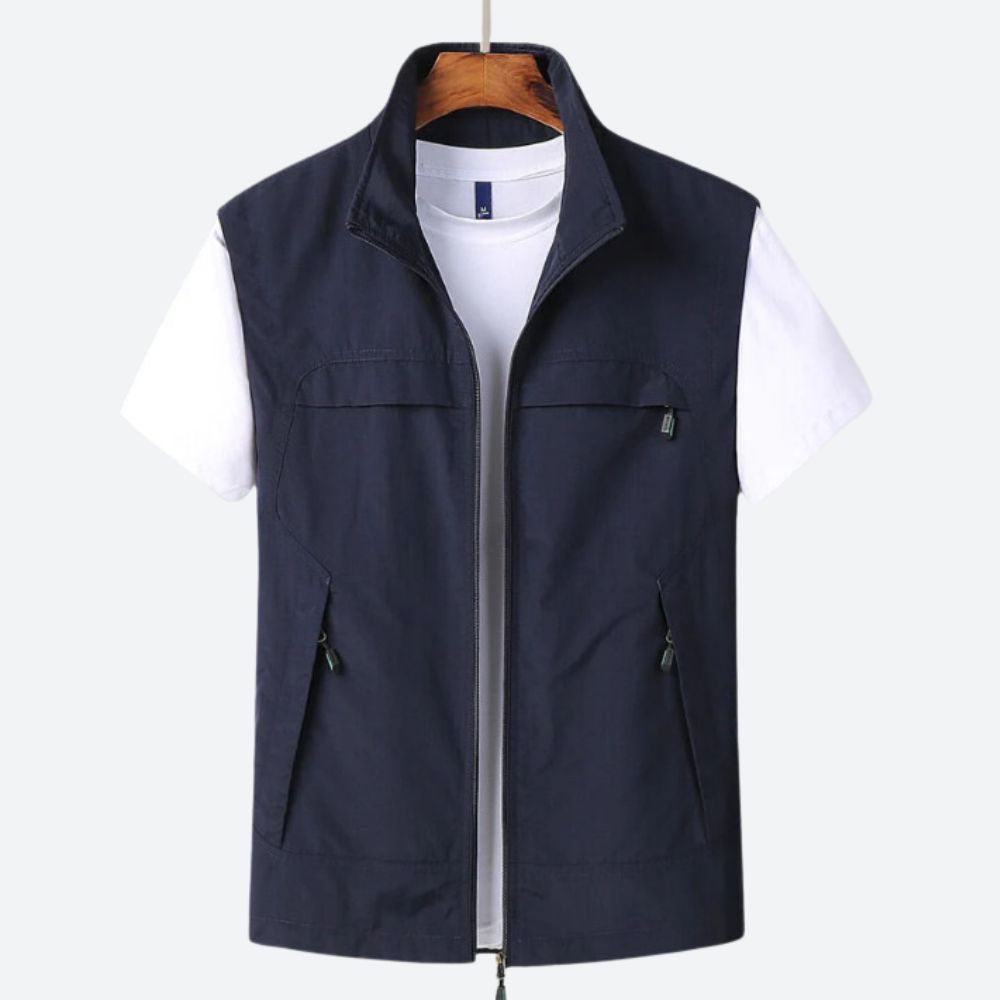 KENZO ZIPPER VEST